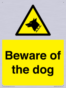 Beware of the dog
